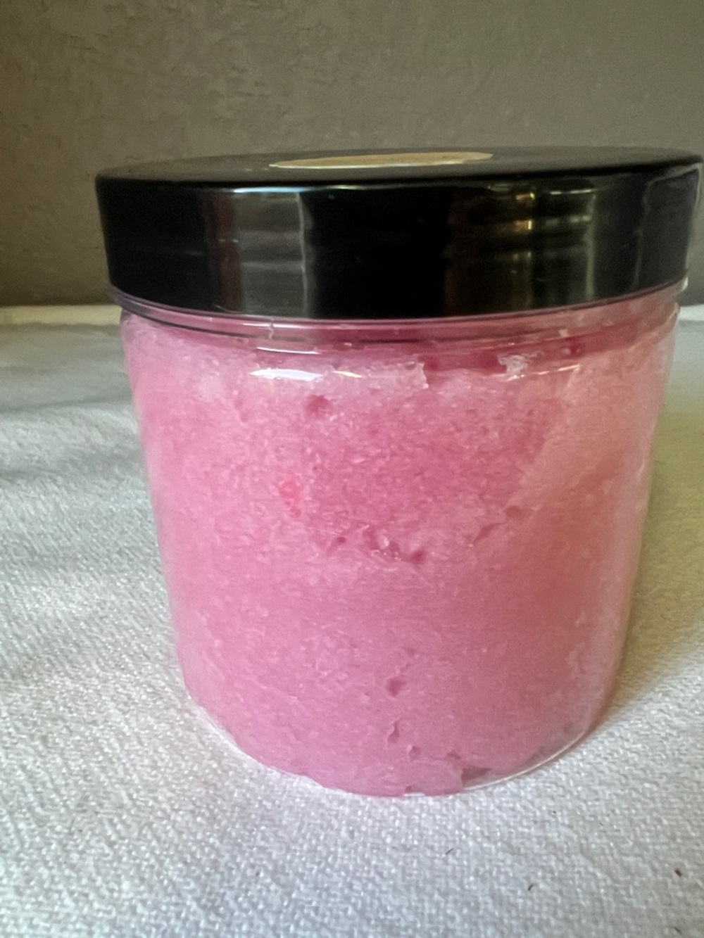 Strawberry Sugar scrub 12 ounces Hand Crafted
